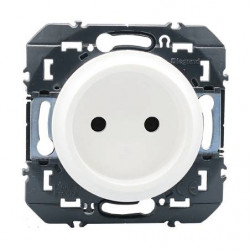 Prise de courant Dooxie à puits 2P 16A blanc - LEGRAND 600334