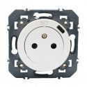 Prise Dooxie avec chargeur USB-C 7.5W blanc - LEGRAND 600341