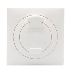 Prise de courant Dooxie IP44 livrée avec plaque blanc - LEGRAND 600344