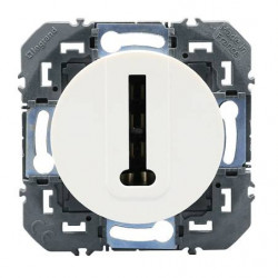 Prise téléphone Dooxie en T Blanc - LEGRAND 600368