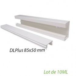 LEGRAND 638020 - Lot de 10 Mètres Goulotte 85x50mm + Couvercle