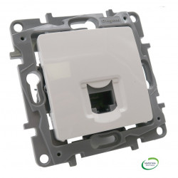 LEGRAND 664773 - PRISE RJ45, Niloé, Blanc