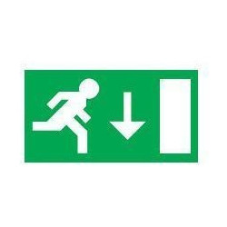 Etiquette H 7 flèche bas - Luminox 10401