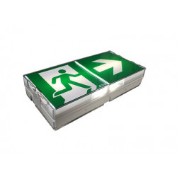 ULTRALED - Bloc locaux à sommeil Bi-Fonction 45lm + 8lm IP42 - Luminox 16101