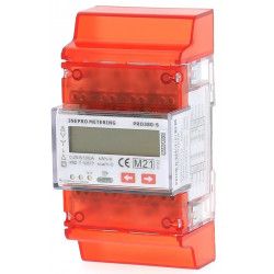 Compteur électrique tétra 100A double tarif Certifié MID - POLIER PRO380SDC