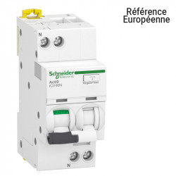 Disjoncteur différentiel Schneider 20A ICV40N 30mA Type-A 1P+N Courbe C - A9DC3620