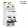 SCHNEIDER A9F78220 - Disj IC60N 2P 20A Courbe B 10kA 
