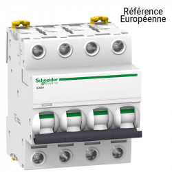 SCHNEIDER A9F89416 - Disj IC60H 4P 16A Courbe C 15kA
