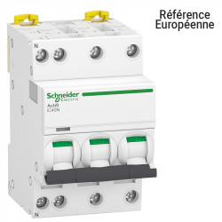 Disjoncteur Schneider 3P+N 32A IC40 (IDT40) Acti9 Courbe C 10kA - A9P54732