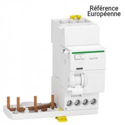 Bloc différentiel Schneider 3P+N 25A 300mA iC40 (iDT40) Acti9 Type-AC - A9Y83725