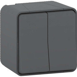 Mureva Double va-et-vient complet Gris - MUR35022