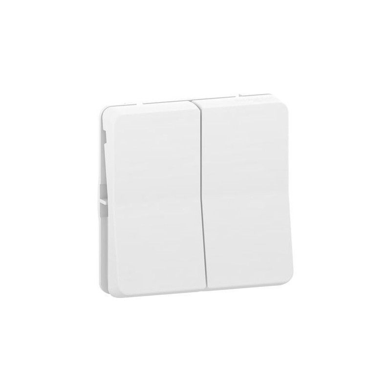Boitier Saillie - 1 Poste - Blanc - Mureva Styl - Schneider