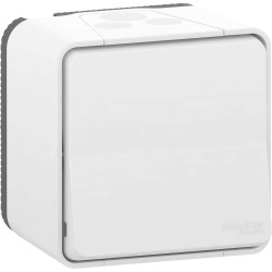 Mureva poussoir complet Blanc - MUR39026