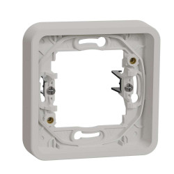 Mureva Cadre 1 poste a griffes encastré Blanc - MUR39108