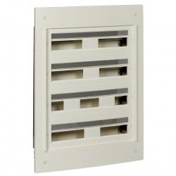 SCHNEIDER PRA22424W - Pragma, coffret encastré 4R, 24M sans porte, blanc - FC