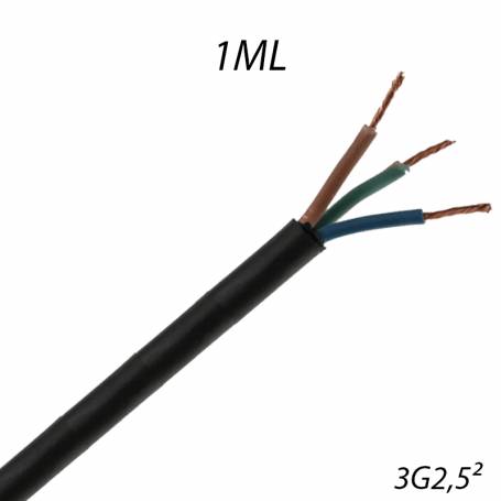 Câble U1000 R2V 3G2,5² Coupe au mètre