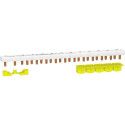 Peigne Monobloc 1P+N 63A 13 modules - Schneider R9PXH213