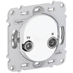 SCHNEIDER S261451 - Prise TV/R, Composable, Ovalis - FC