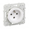 SCHNEIDER S520099 - Prise de courant Blanc, à détrompage,Odace (FC) 