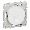 SCHNEIDER S520471 - Prise Simple RJ45, grade 1, Odace, Blanc (FC) 