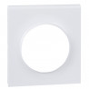 SCHNEIDER S520752 - Plaque, 1 poste, Blanc, Odace (F) 
