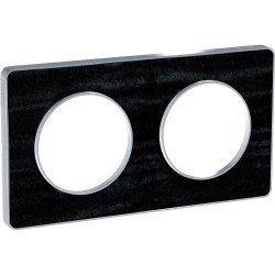 SCHNEIDER S530804P1 - Plaque, Chêne Astrakan, 2 postes, Odace - FC