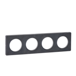 SCHNEIDER S530808V - Plaque Ardoise, 4P, horiz./vert., Odace - FC