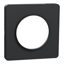 Odace Plaque finition touch 1 poste Anthracite - S540802