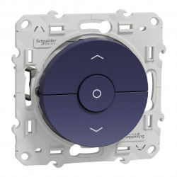 SCHNEIDER S550208 - Interrupteur pour volets-roulants, Cobalt, Odace - FC