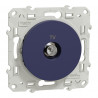 SCHNEIDER S550445 - Prise TV simple, Cobalt, Odace (FC) 