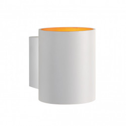 Applique murale SQUALLA Tube G9 IP20 Blanc/Dore SLIP006003