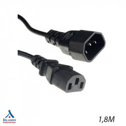 Cordon alimentation onduleur C14 vers C13 femelle - SOCAMONT 3009