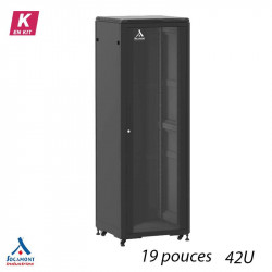 Baie informatique 19 pouces 42U en kit - SOCAMONT 54266KSVPPPL