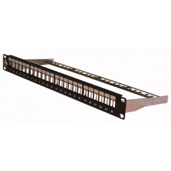 Panneau de brassage FTP Keystone 24 ports à équiper - SOCAMONT 71007