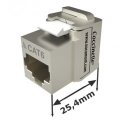 Connecteur RJ45 Keystone CAT 6 FTP - SOCAMONT 71325