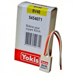 Bobine électrique pour poussoir à voyant YOKIS BV40