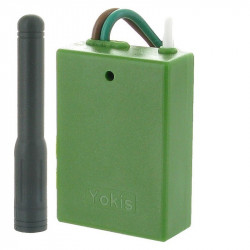 YOKIS E2BPPX - émetteur encastrable 2 canaux Power avec antenne extérieure - FC