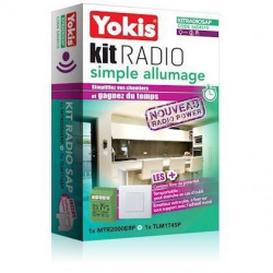 Kit Radio simple allumage Power YOKIS KITRADIOSAP