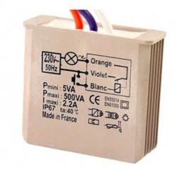Télérupteur temporisable 500W sans neutre YOKIS MTR500E