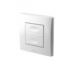 Télécommande Zigbee murale 2 touches YOKIS TLM2-UP