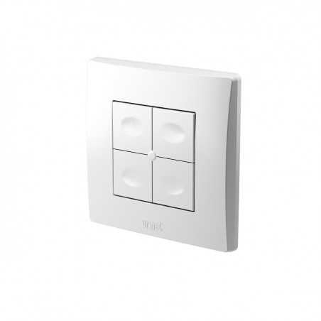 Télécommande murale, 4 touche Zigbee UP