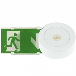 Bloc autonome ambiance sati autotestable, LED, 320lms - ZEMPER LUZ3350LX