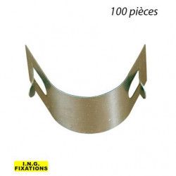 Clip maintien gaines dans saignées 100pcs - ING A321000