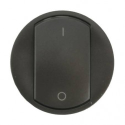 LEGRAND 067921 - Enjoliveur doigt large pour inter bipolaire Céliane Graphite - FC