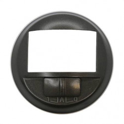 LEGRAND 067926 - Enjoliveur écodétecteur avec dérogation Graphite Céliane - FC