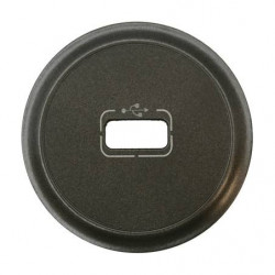 LEGRAND 067950 - Enjoliveur prise USB Graphite Céliane - FC