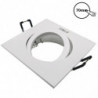 Spot orientable carré blanc DALLA Dim 82x82mm