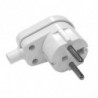 KANLUX 02186 - Fiche mâle,2P+T, 16A, Blanc, IP20