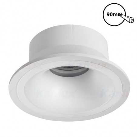 KANLUX 29031 - Spot fixe imines, Blanc,MR16/GU10, Diam : 102 mm