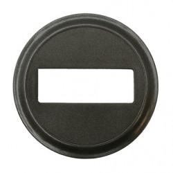 LEGRAND 067995 - Enjoliveur pour prise optique SC-APC Céliane Graphite - FC